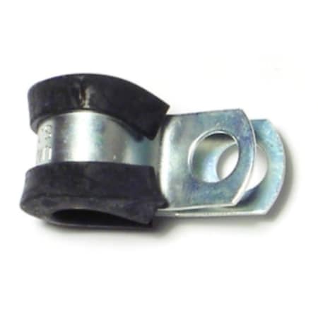 Midwest Fastener Cable Clip, Steel, 1/2 in L, 15 PK 72542